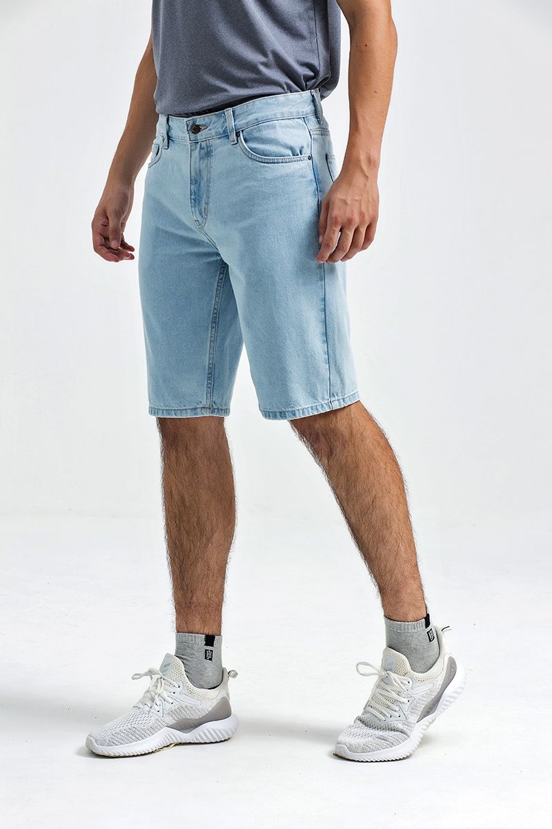 Quần shorts jean form vừa SP21SS01-JN