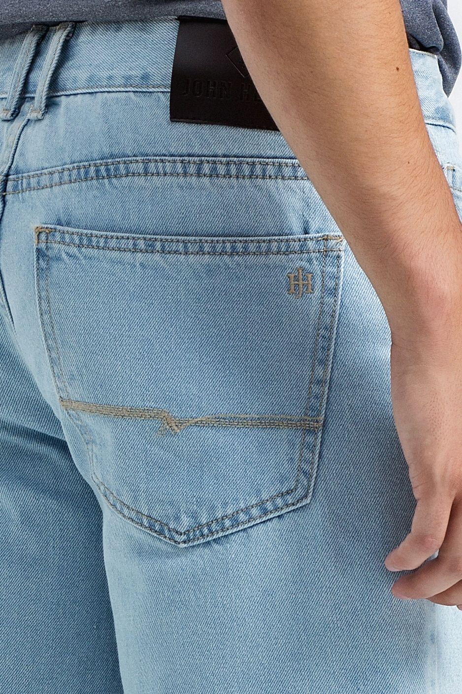 Quần shorts jean form vừa SP21SS01-JN