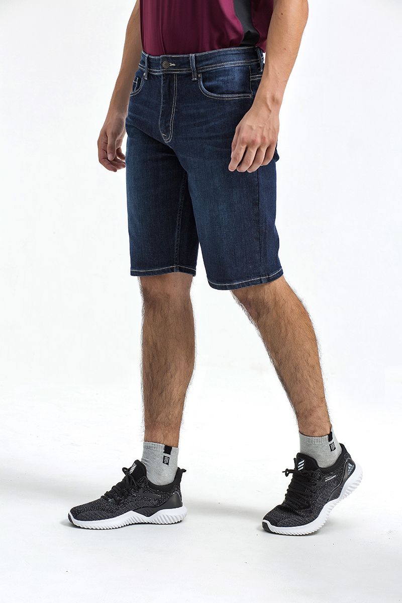 Quần shorts jean form vừa SP21SS02-JN