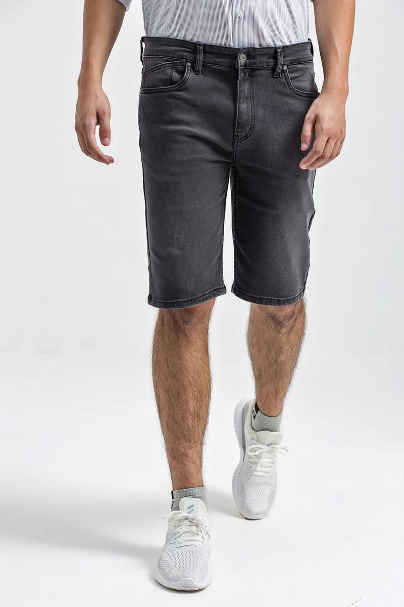 Quần shorts jean form vừa SP21SS04-JN