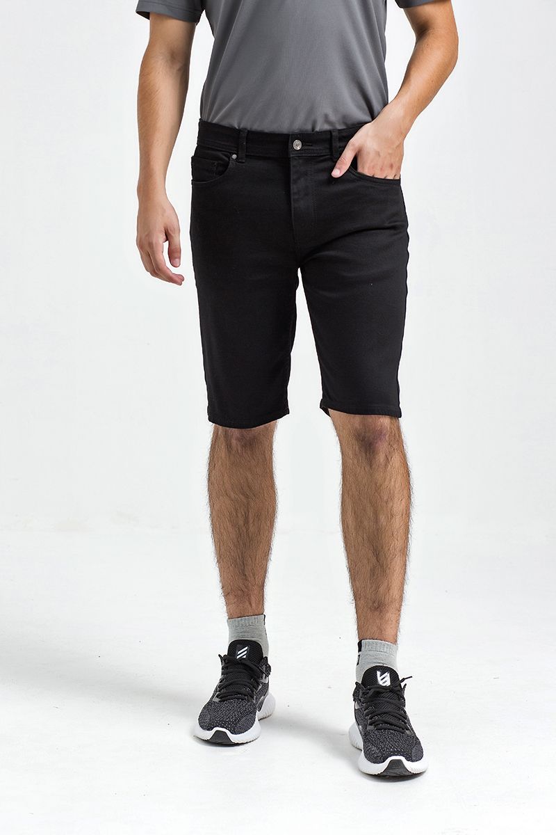 Quần shorts jean form vừa SP21SS05-JN
