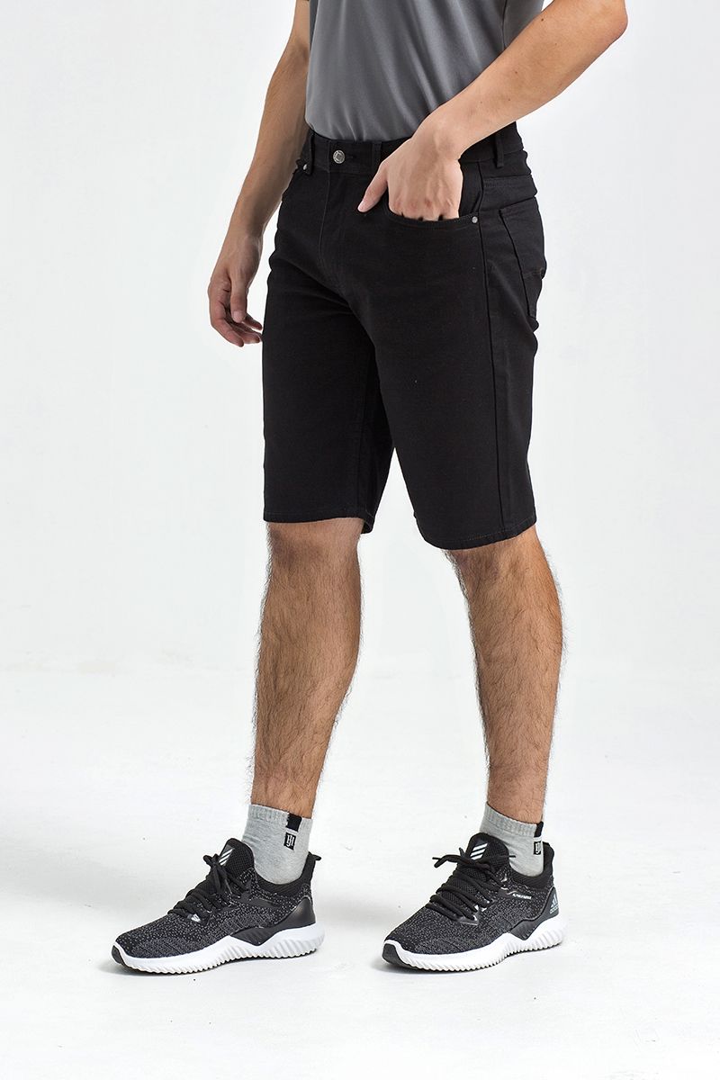 Quần shorts jean form vừa SP21SS05-JN