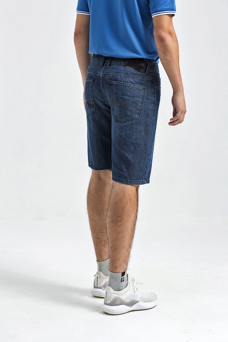 Quần shorts jean form vừa SP21SS18-JN