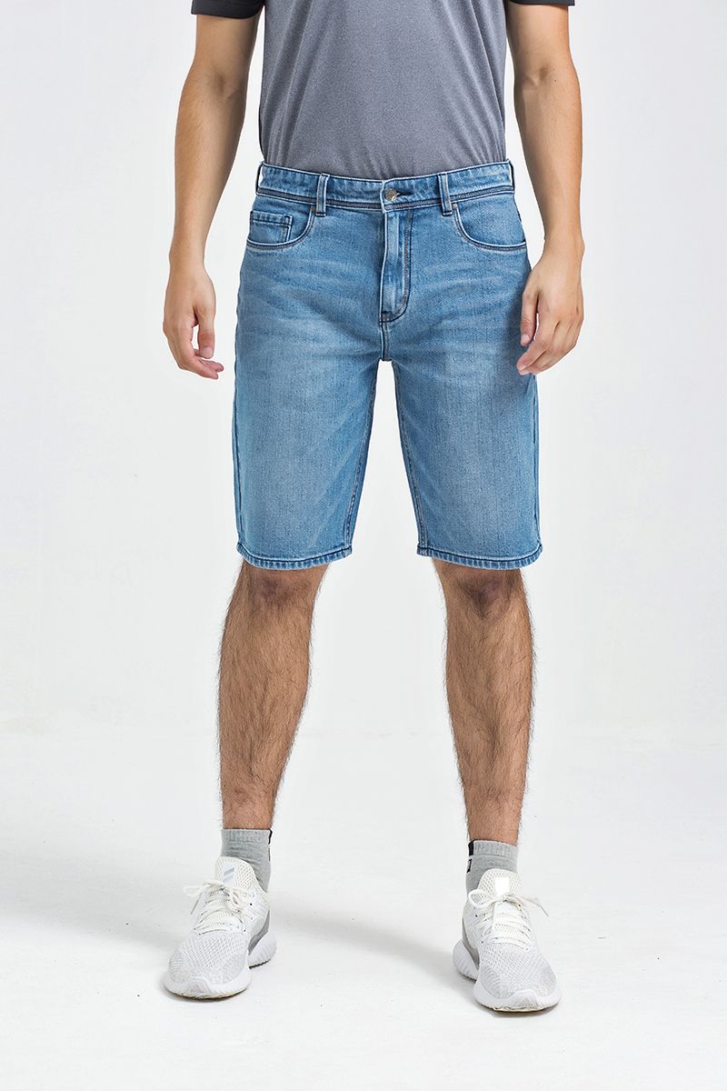 Quần shorts jean form vừa SP21SS25-JN