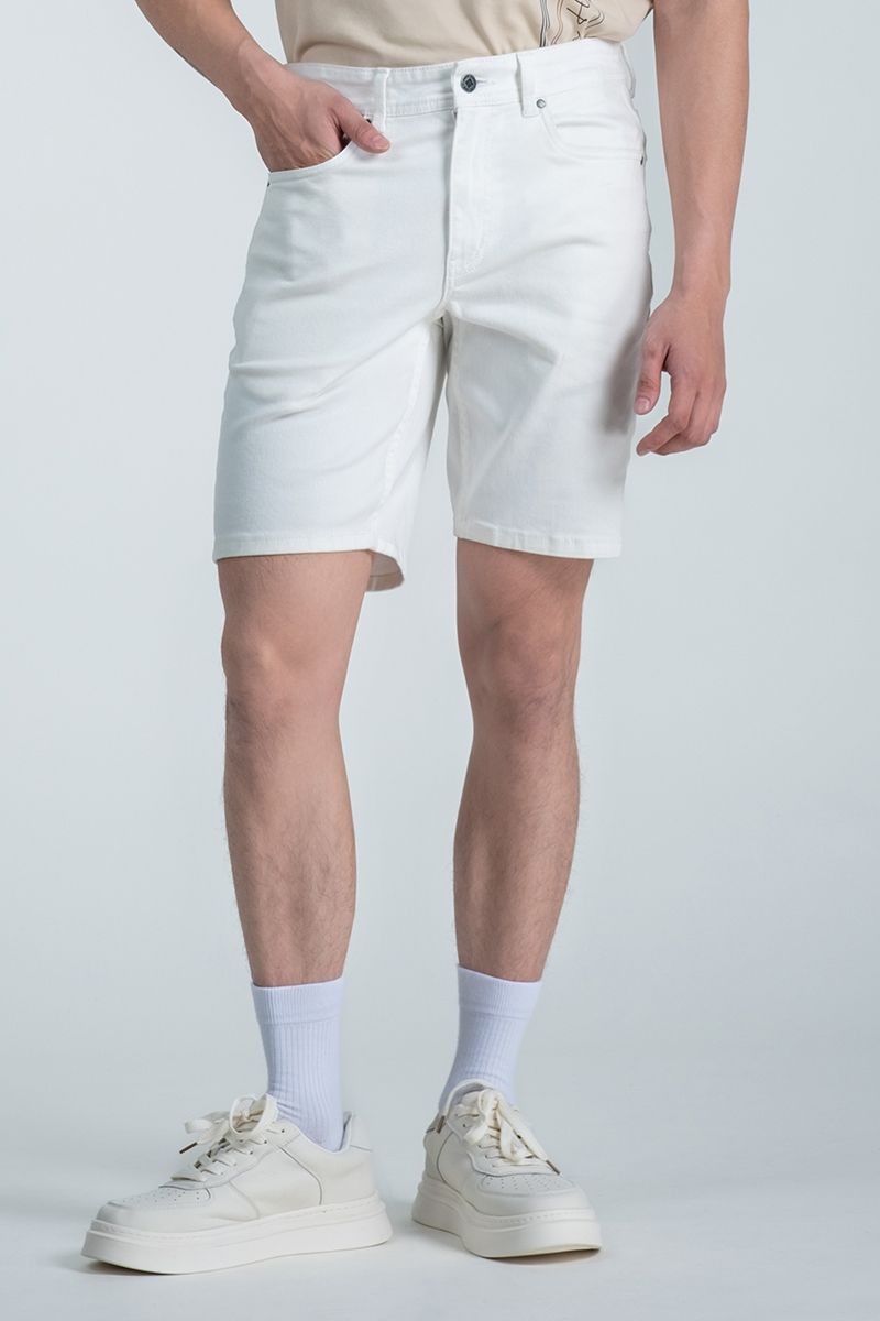 Quần Short Jeans Form Vừa SP24FH12C-AKJN
