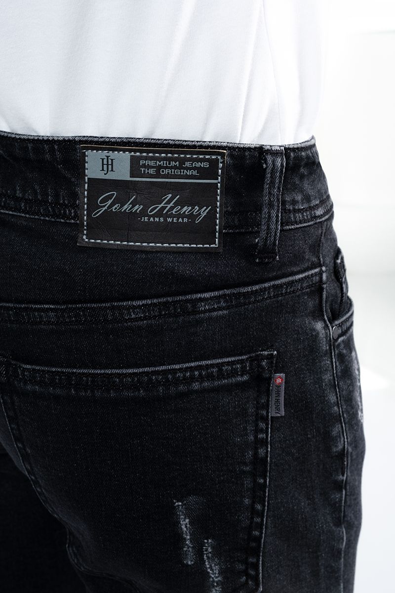 Quần Short Jeans Nam Cá Tính SP24SS09C-JN