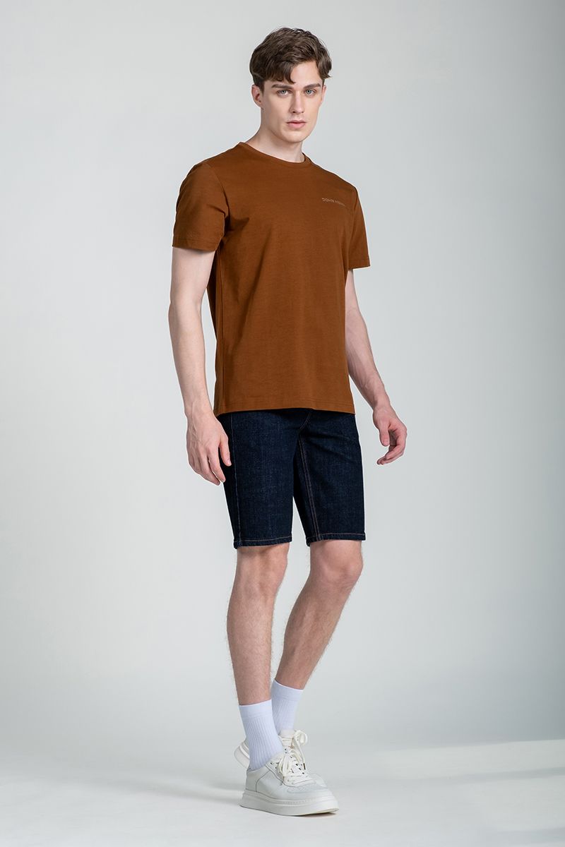 Quần Short Jeans Nam Form Vừa SP25SS04C-JN