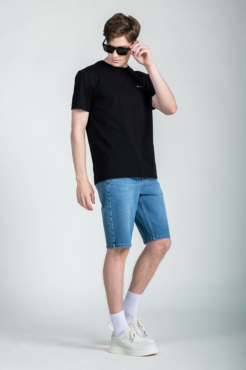 Quần Short Jeans Form Vừa SP25SS05T-JN