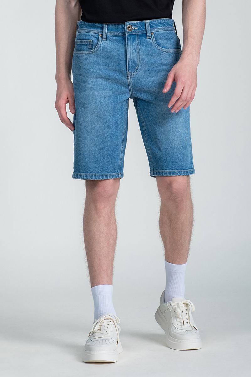 Quần Short Jeans Form Vừa SP25SS05T-JN