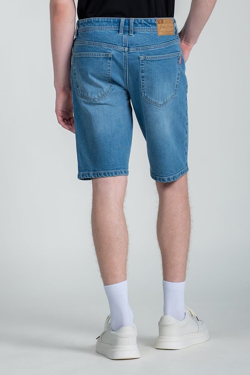 Quần Short Jeans Form Vừa SP25SS05T-JN