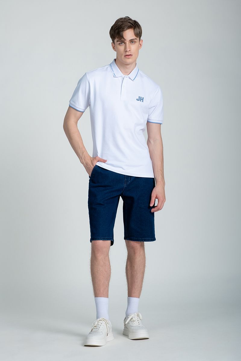 Quần Short Jeans Form Vừa SP25SS07C-JN
