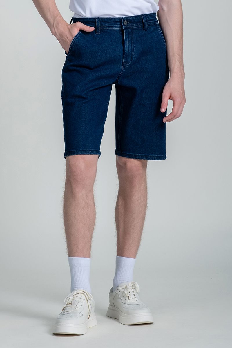 Quần Short Jeans Form Vừa SP25SS07C-JN