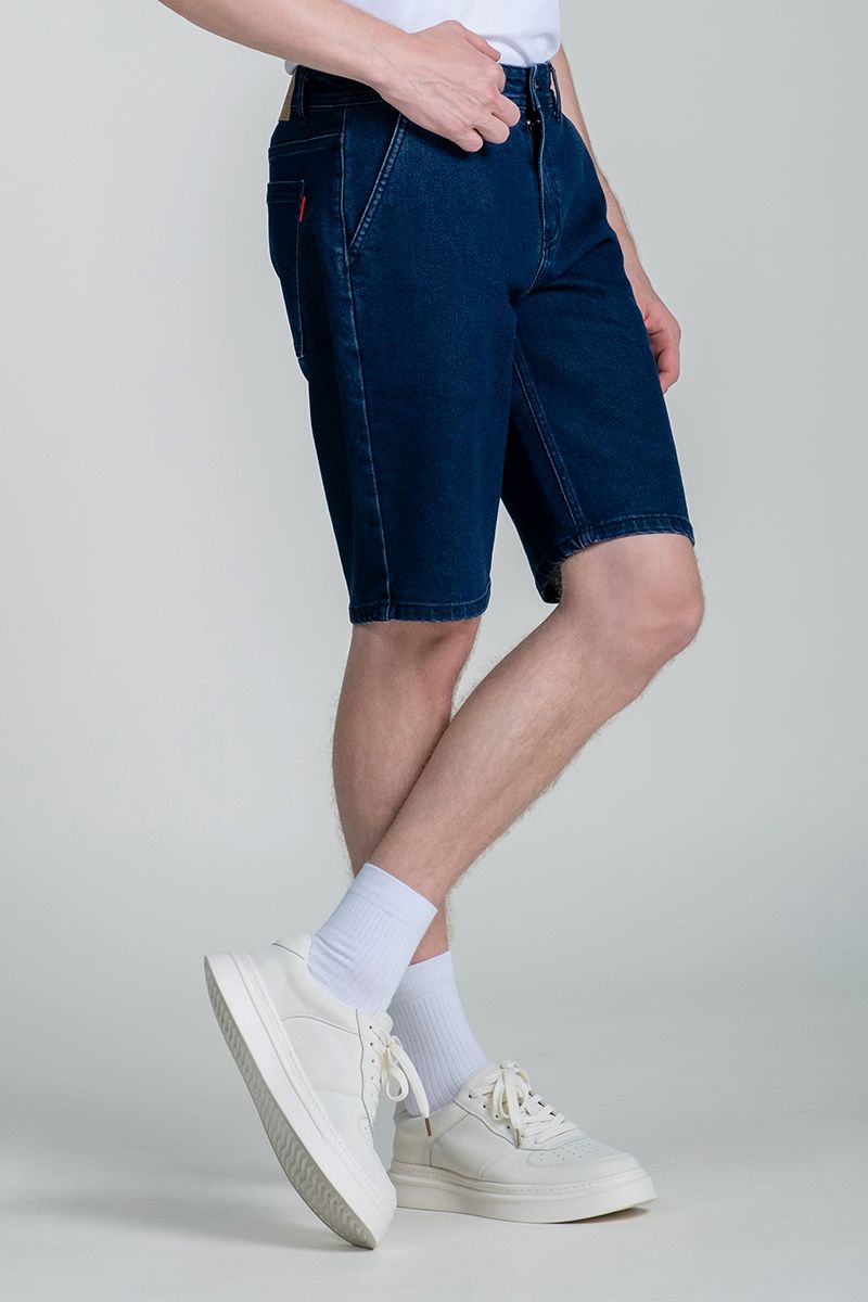 Quần Short Jeans Form Vừa SP25SS07C-JN
