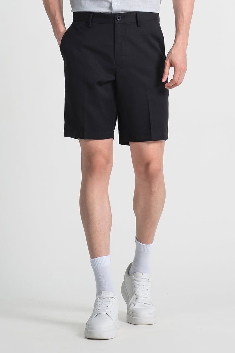 Quần Short Nam Form Trên Gối SP25SS12P-AK