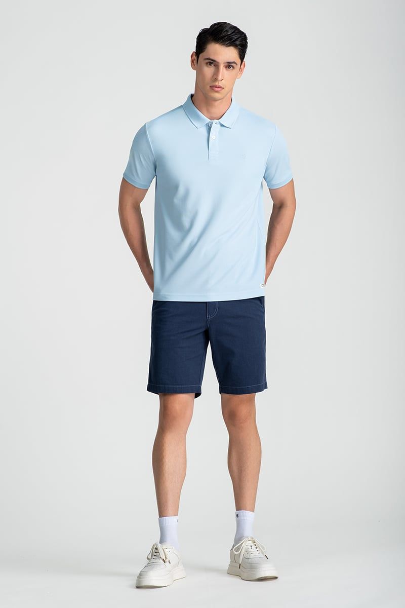 Quần Short Nam Form Trên Gối SP25SS14T-AK