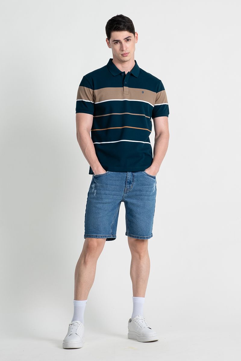 Quần Short Jean Form Trên Gối SP25SS17C-AKJN
