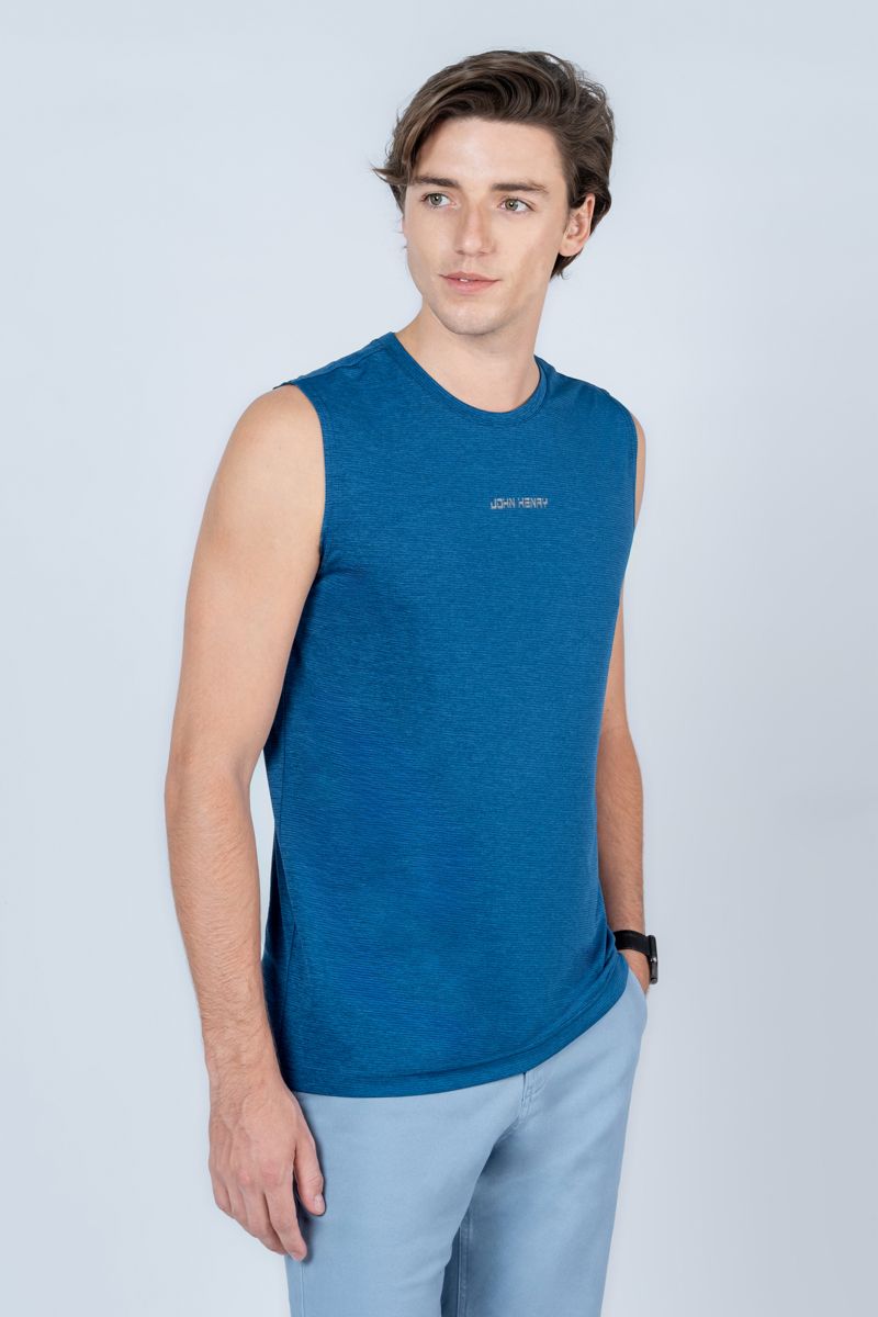 Áo Tanktop Nam Sát Nách Form Vừa TK23SS04C-RG