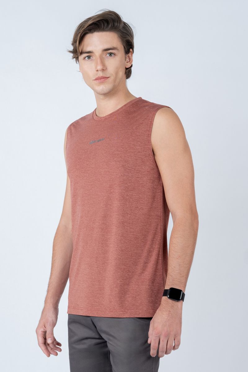 Áo Tanktop Nam Sát Nách Form Vừa TK23SS04C-RG
