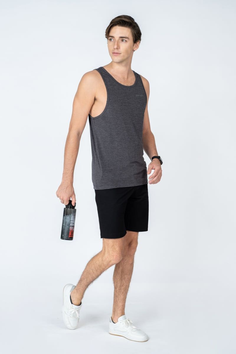 Áo Tanktop Nam Sát Nách Form Vừa TK23SS05C-SC