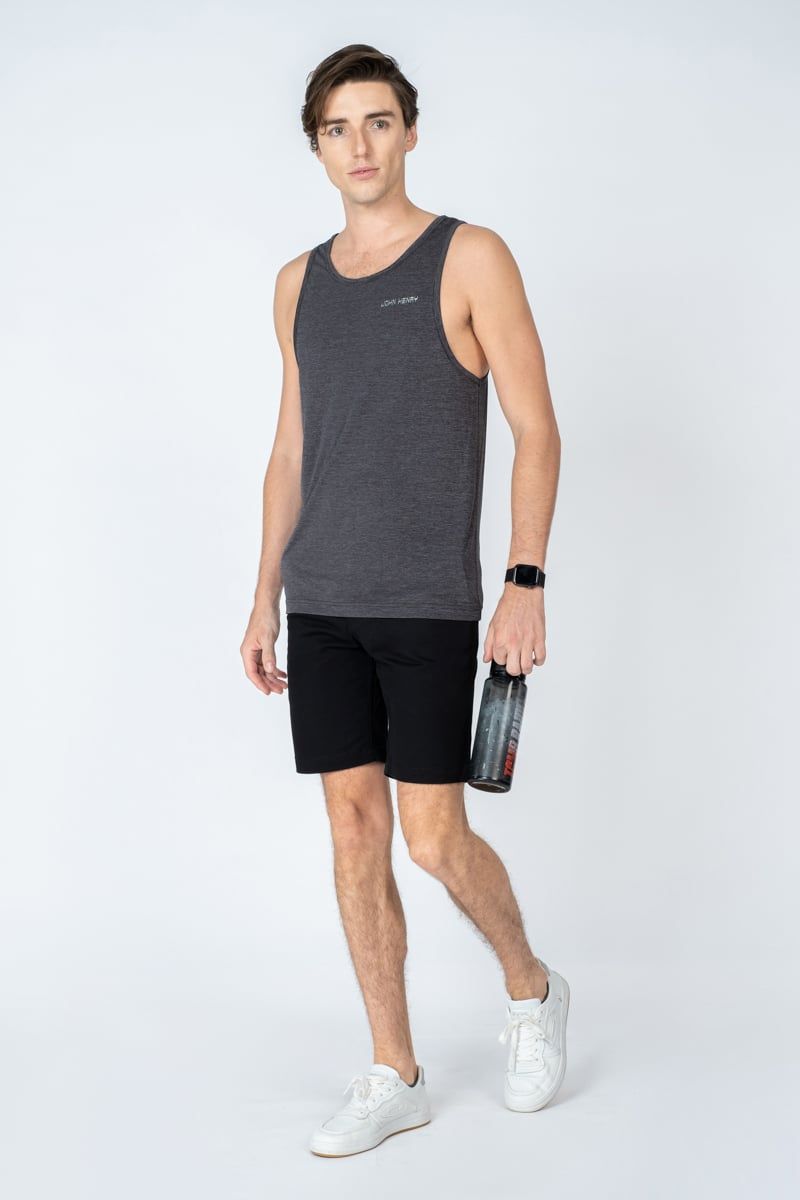 Áo Tanktop Nam Sát Nách Form Vừa TK23SS05C-SC