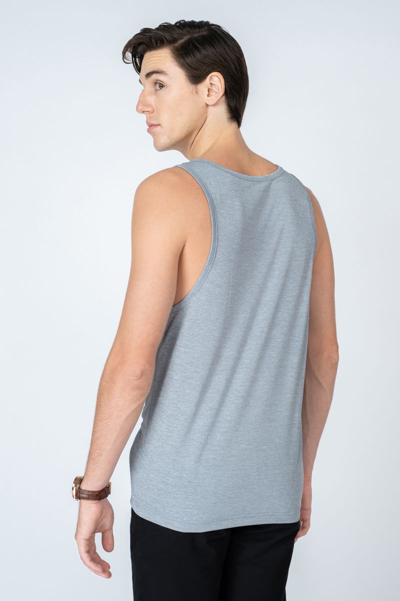 Áo Tanktop Nam Sát Nách Form Vừa TK23SS05C-SC