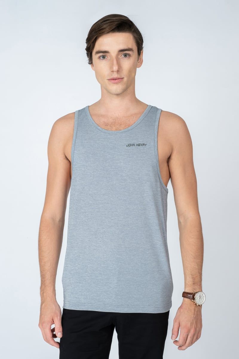 Áo Tanktop Nam Sát Nách Form Vừa TK23SS05C-SC