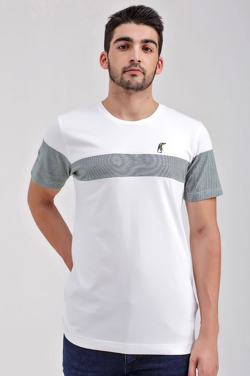 Áo thun cổ tròn họa tiết form ôm TS20FH23P-SC
