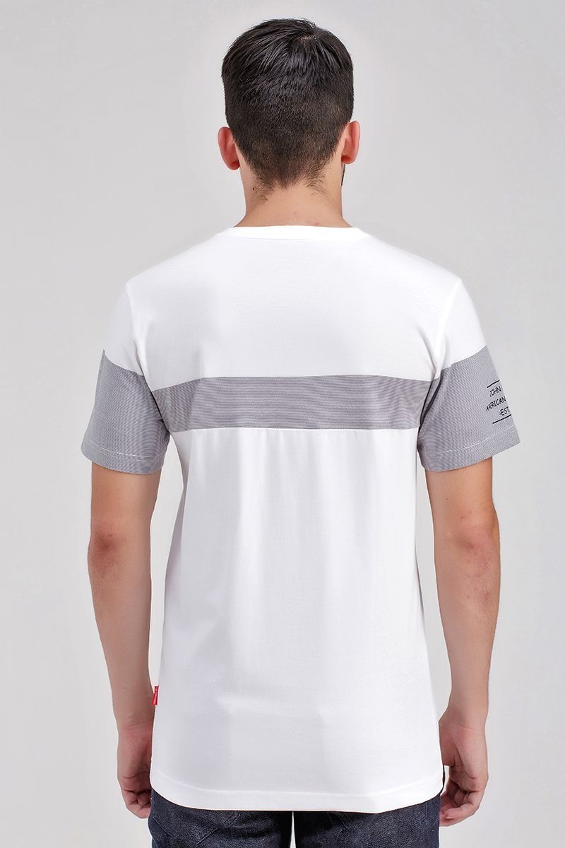 Áo thun cổ tròn họa tiết form ôm TS20FH23P-SC