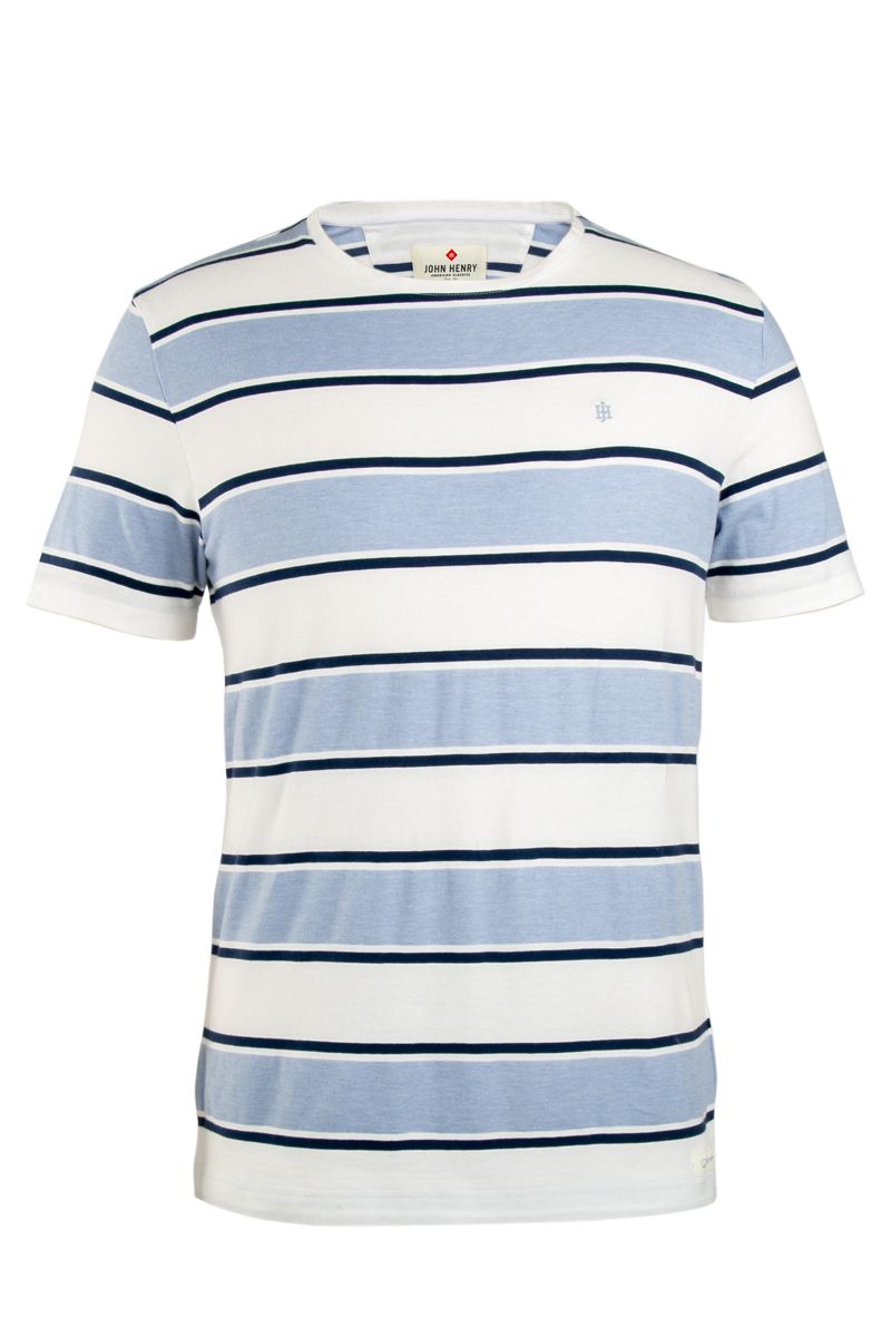 Áo Thun Cổ Tròn Sọc Ngang TS20SS02C-RG