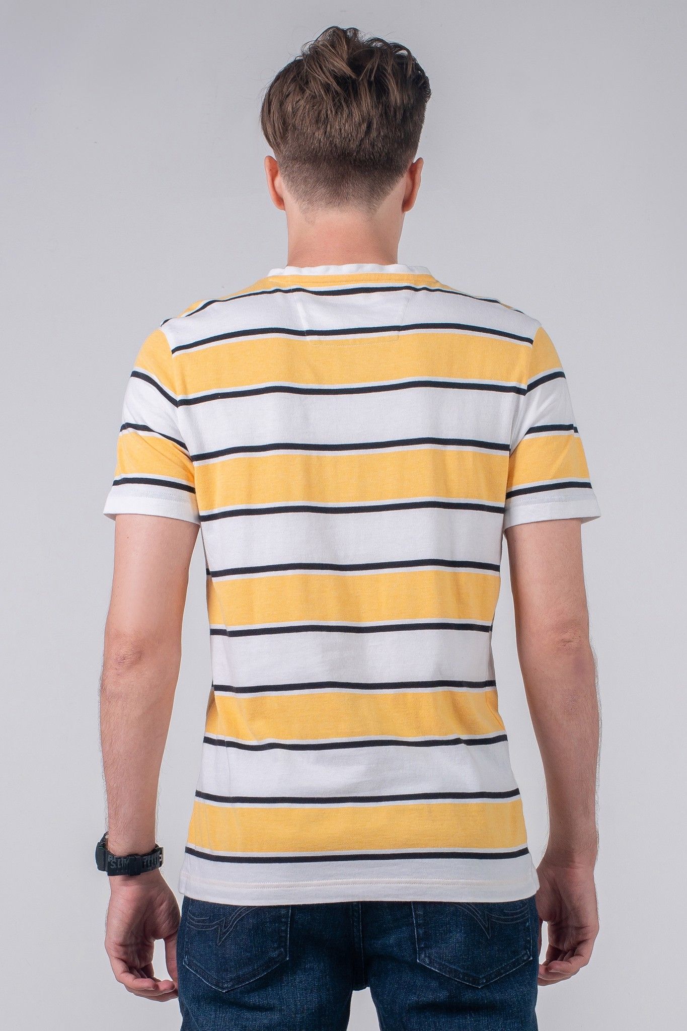 Áo Thun Cổ Tròn Sọc Ngang TS20SS02C-RG
