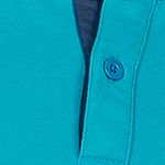 Áo thun cổ henley tay ngắn basic TS20SS35C-SCUS