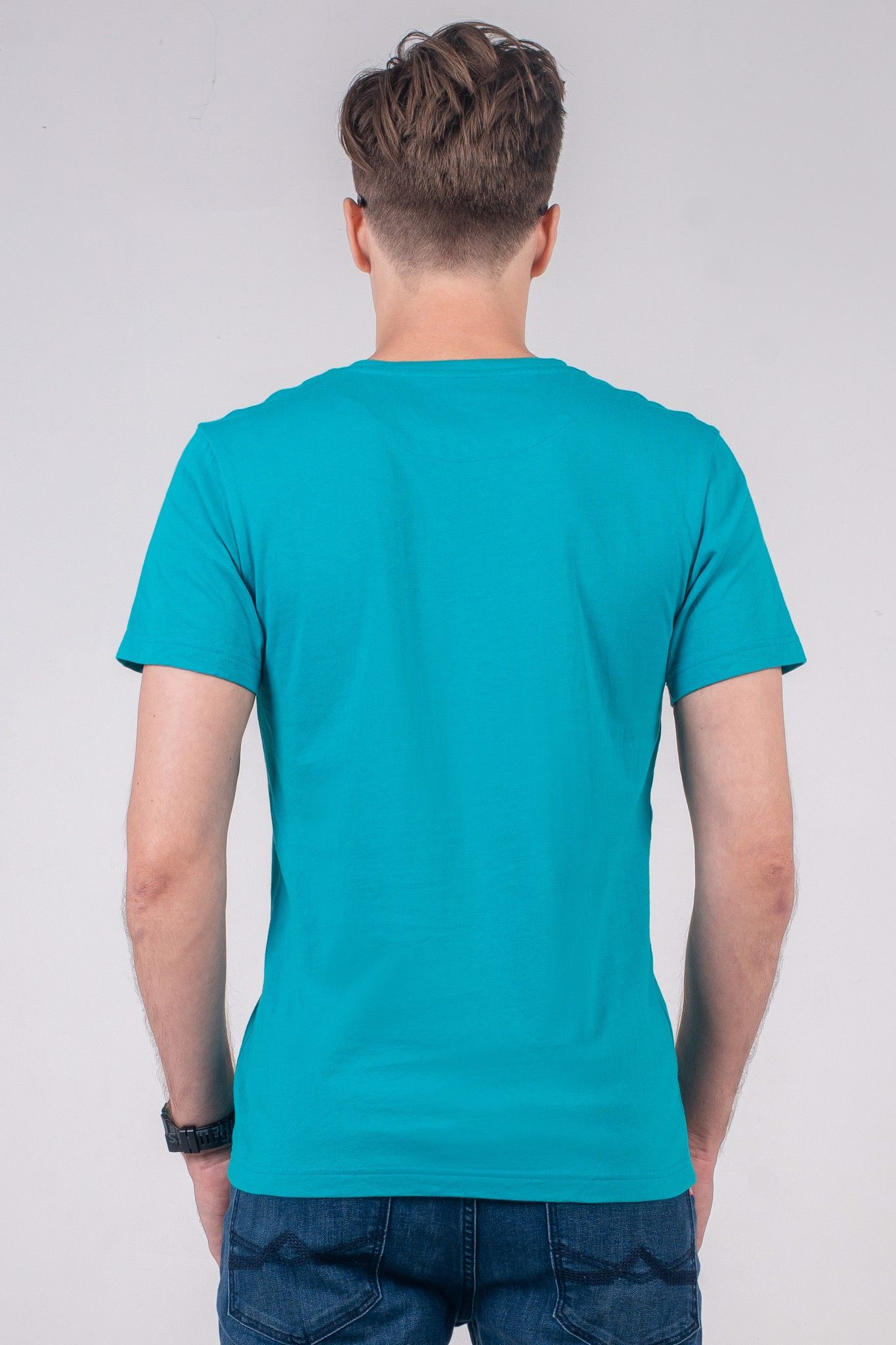 Áo thun cổ henley tay ngắn basic TS20SS35C-SCUS