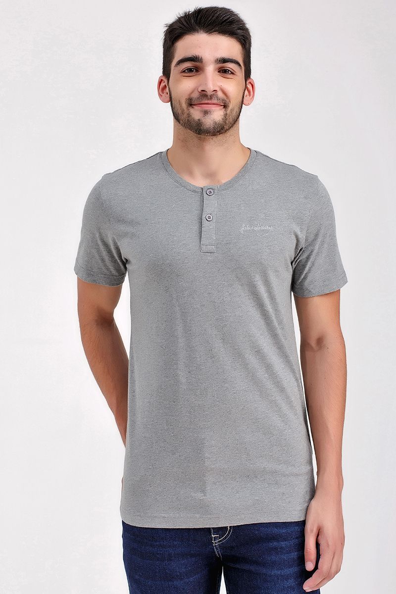 Áo thun cổ trụ trơn form ôm TS21SS04P-SC