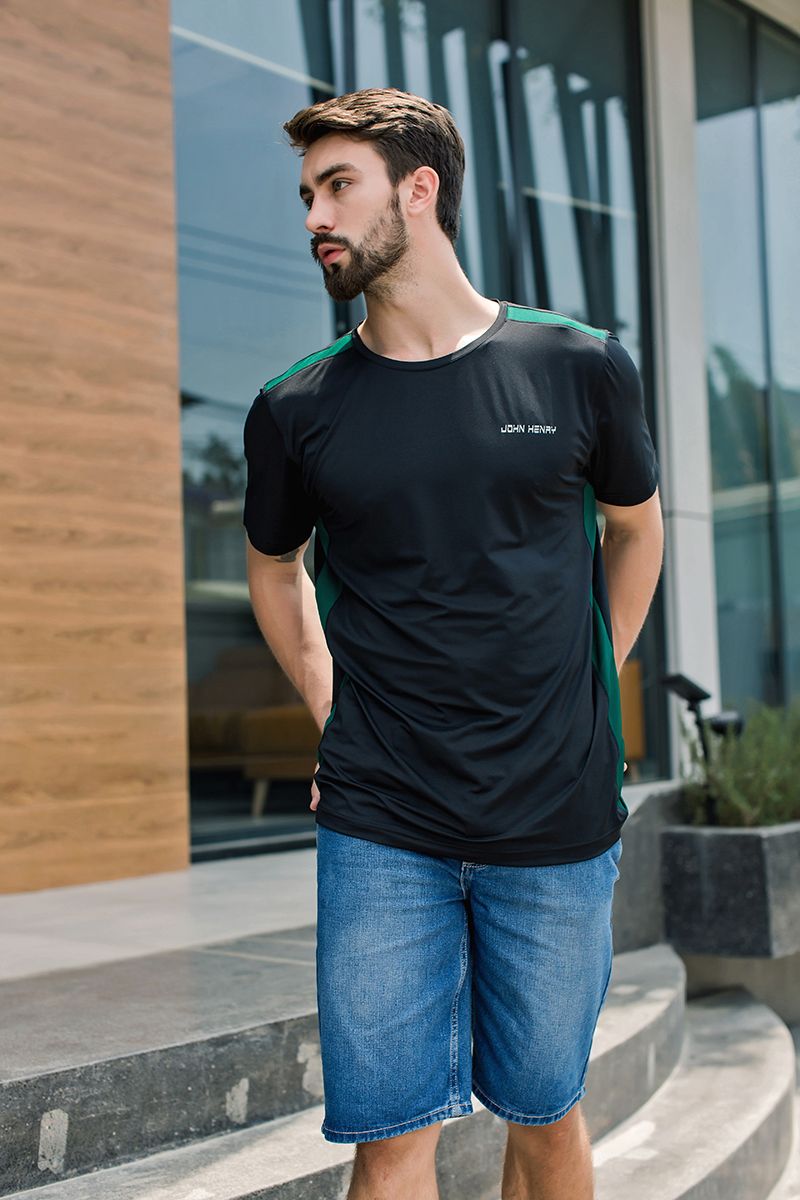 Áo thun cổ tròn form vừa TS21SS29P-RG
