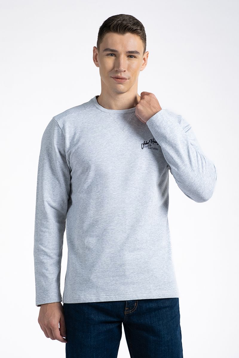 Áo Thun Form Vừa Cổ Tròn Tay Dài TS23FH19T-LS