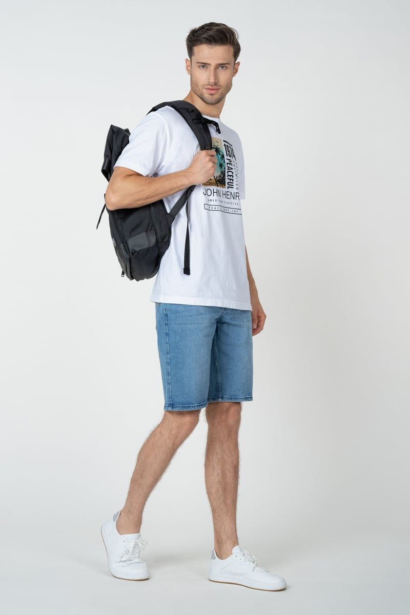 Áo Thun Tay Ngắn Họa Tiết Cây Dừa TS23SS03C-RGUS