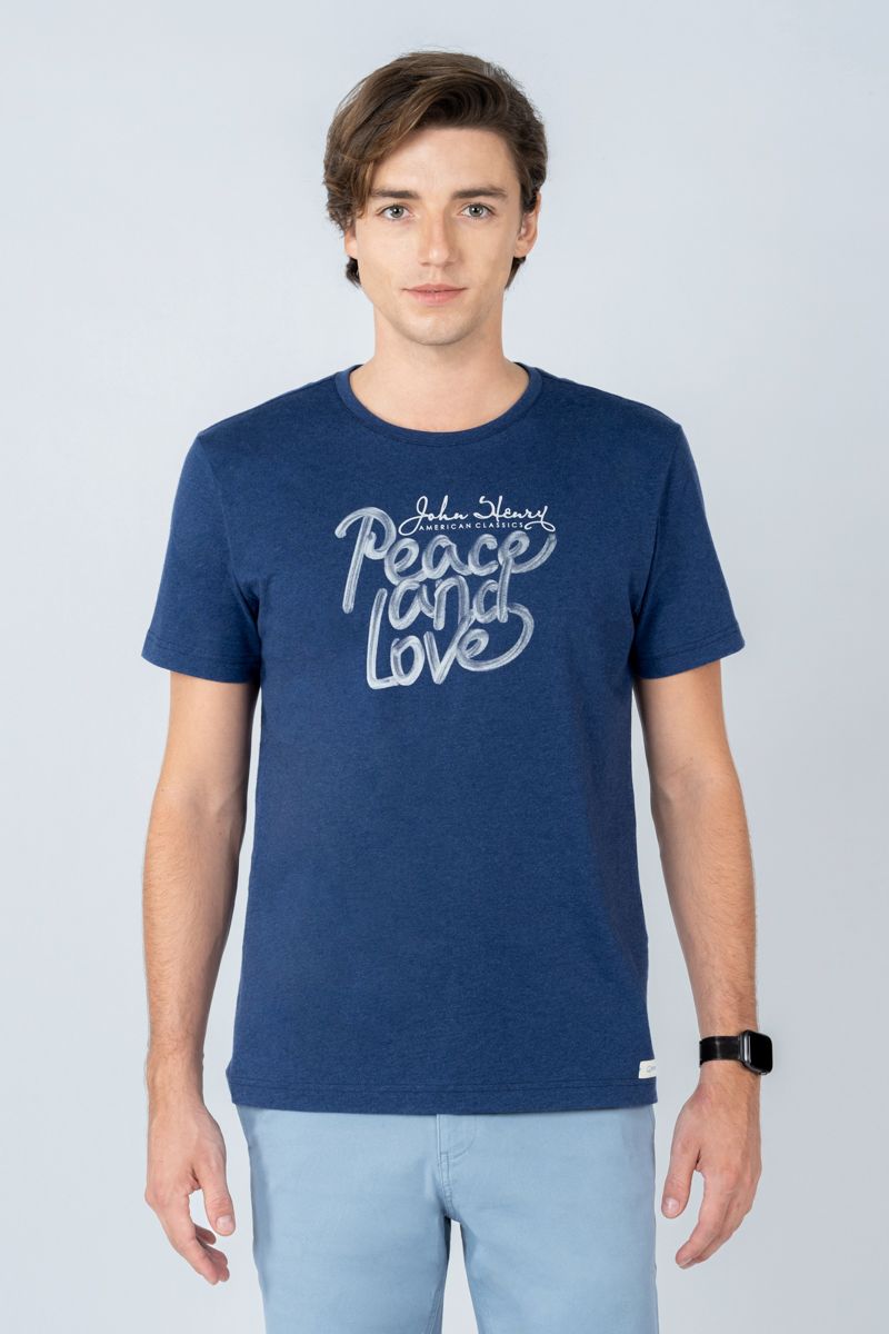 Áo Thun Nam Tay Ngắn Cổ Tròn TS23SS10T-RGUS