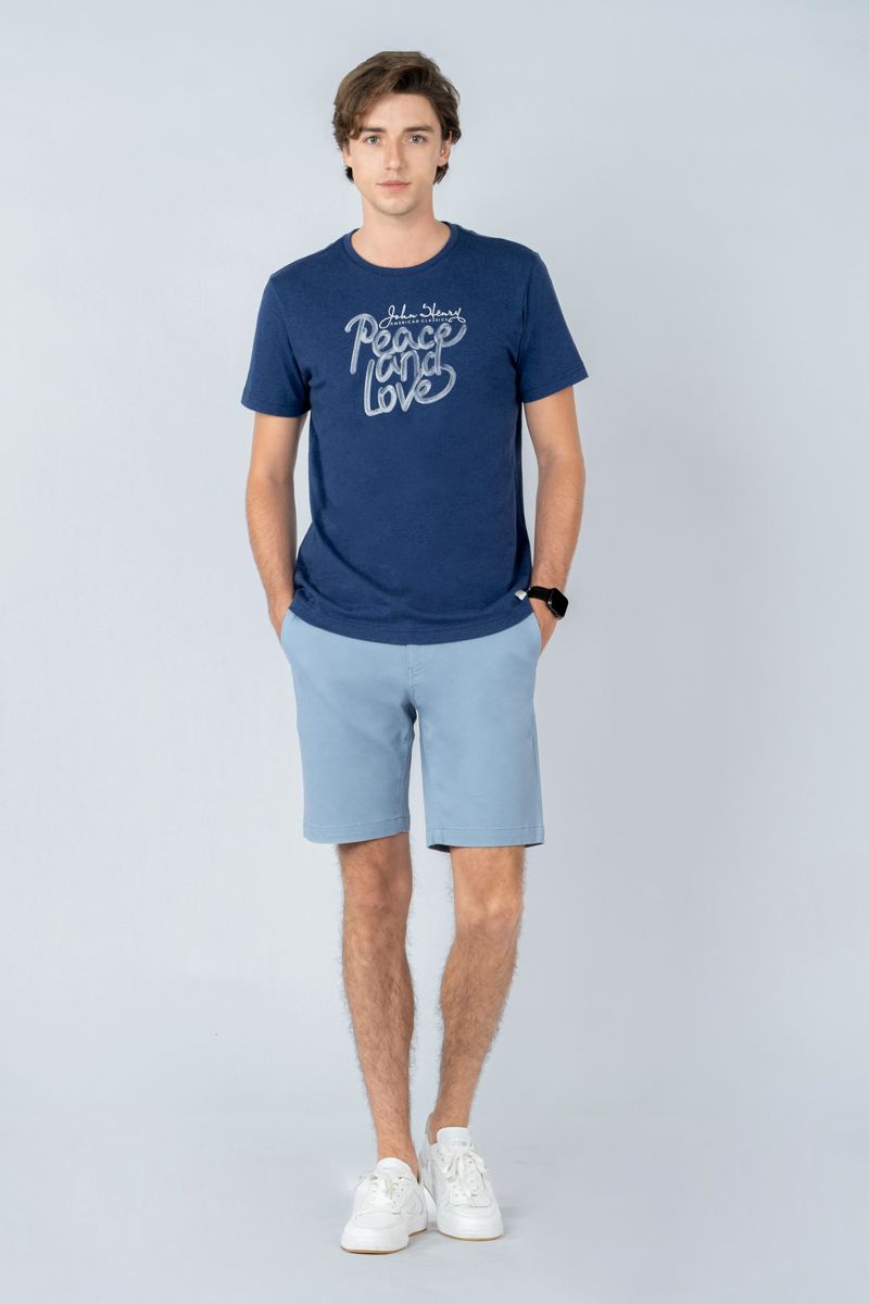 Áo Thun Nam Tay Ngắn Cổ Tròn TS23SS10T-RGUS