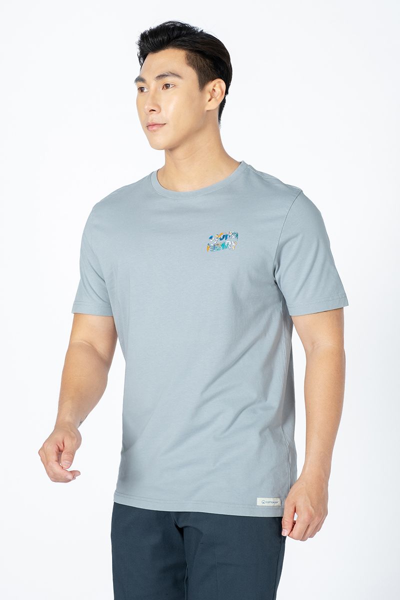 Áo Thun Tay Ngắn Form Vừa TS24SS04C-RGUS
