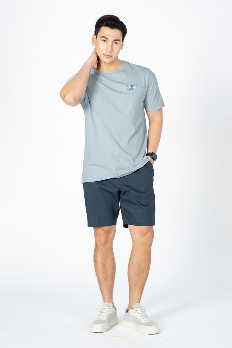 Áo Thun Tay Ngắn Form Vừa TS24SS04C-RGUS