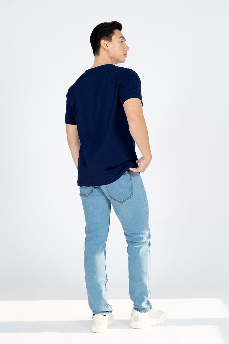 Áo Thun Nam Form Vừa Tay Ngắn TS24SS05C-RGUS