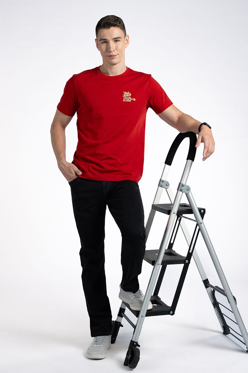 Áo Thun Tay Ngắn Form Vừa TS24SS09C-RG