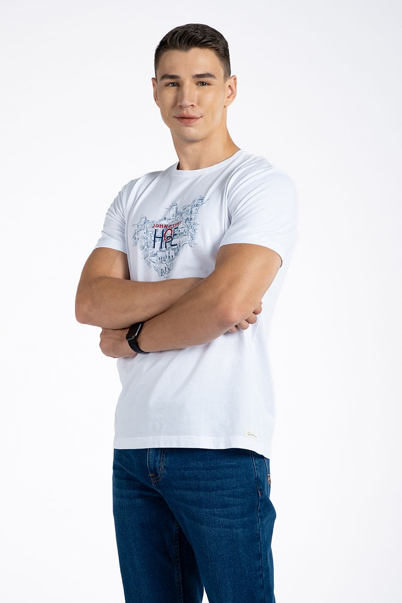 Áo Thun Tay Ngắn Form Vừa TS24SS12P-RGUS
