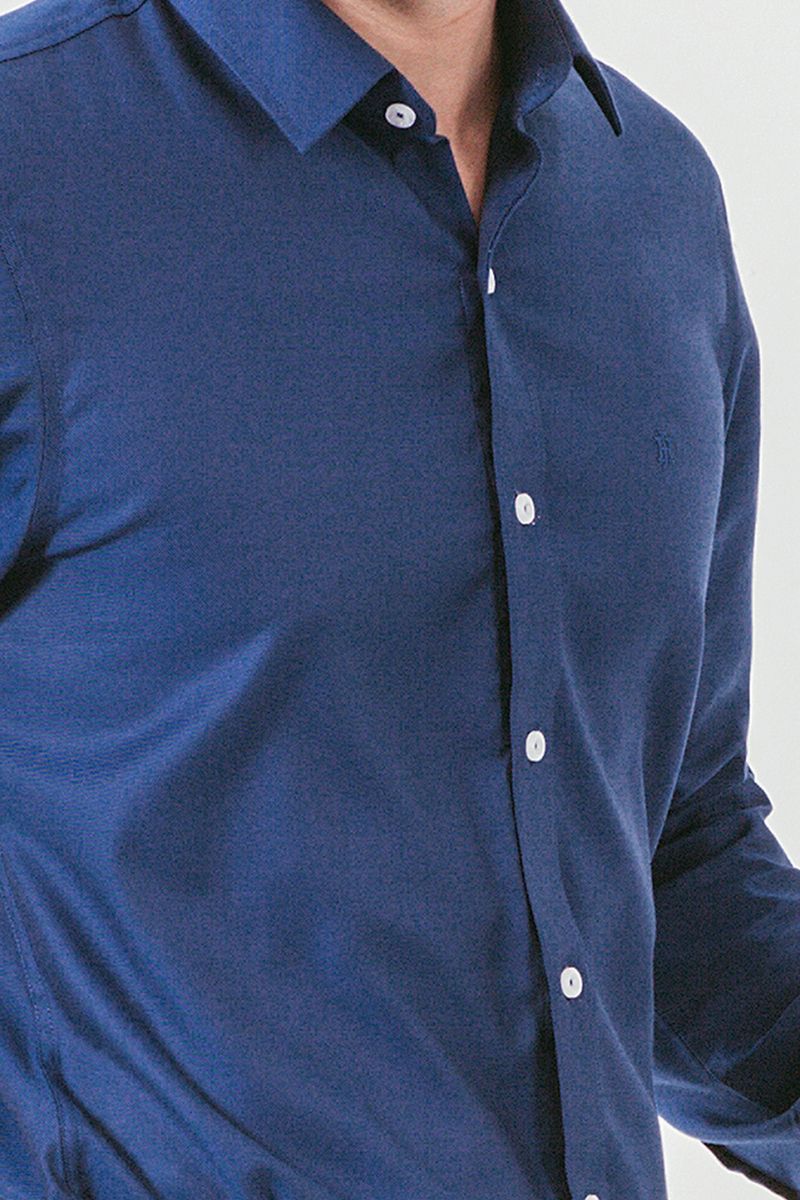 Áo sơ mi nam tay dài trơn WS19SS29D-LDUS