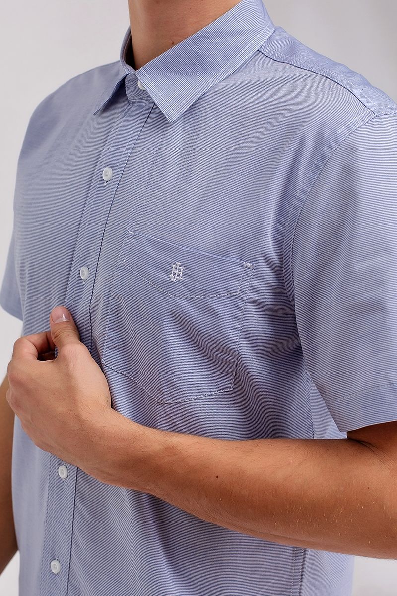 Áo sơ mi tay ngắn basic WS20SS25P-SC