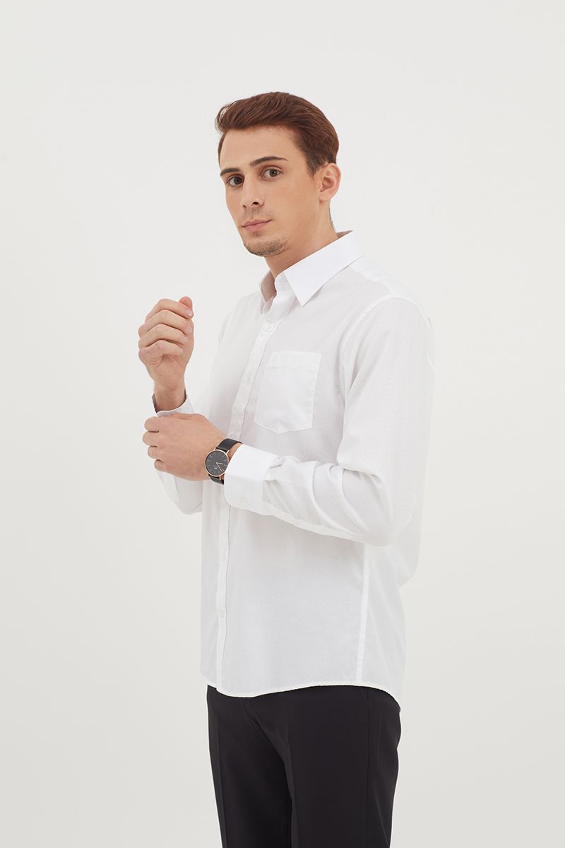Áo sơ mi nam tay dài WS21SS33P-LD