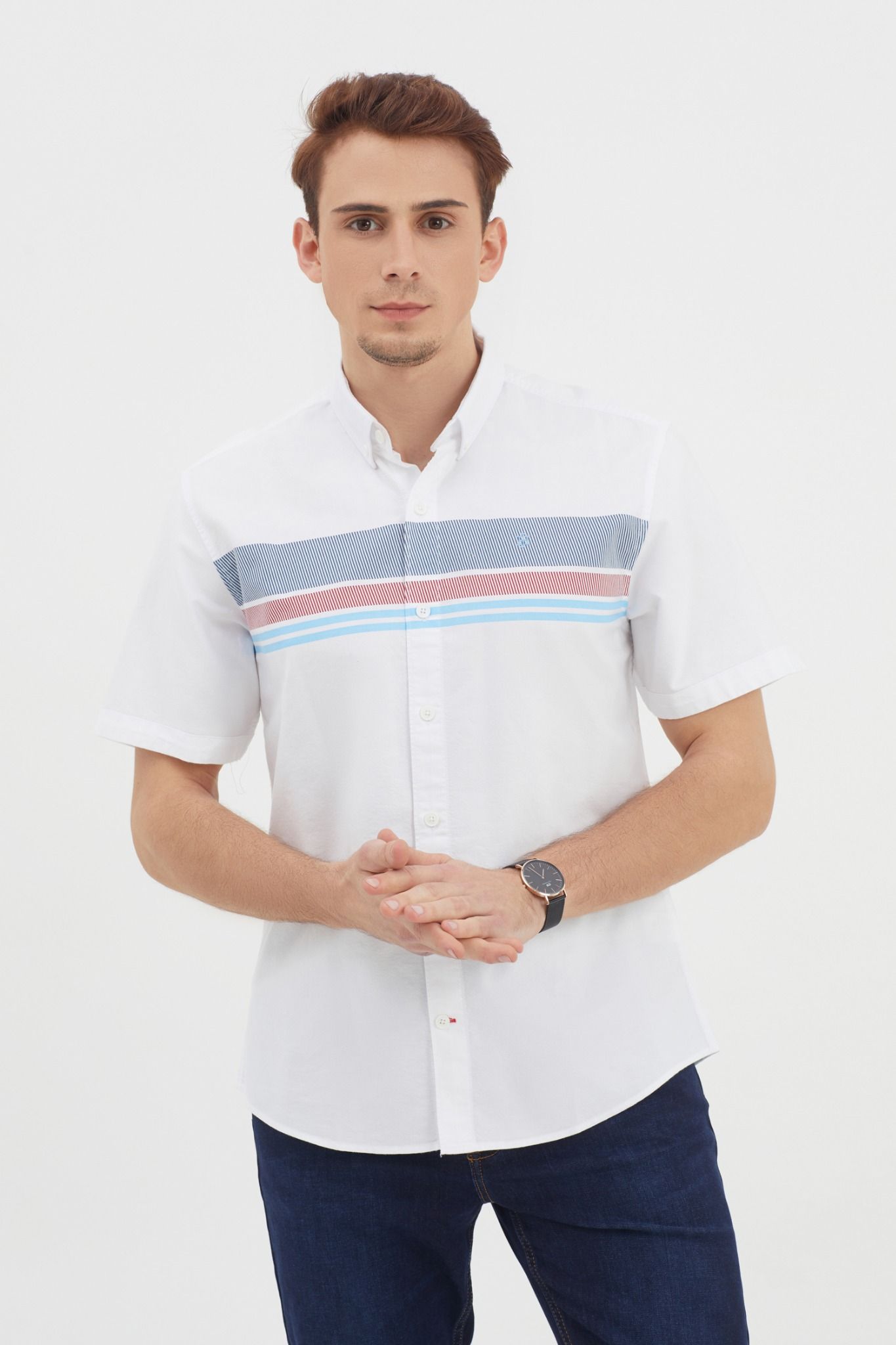 Áo sơ mi tay ngắn WS21SS47C-SC