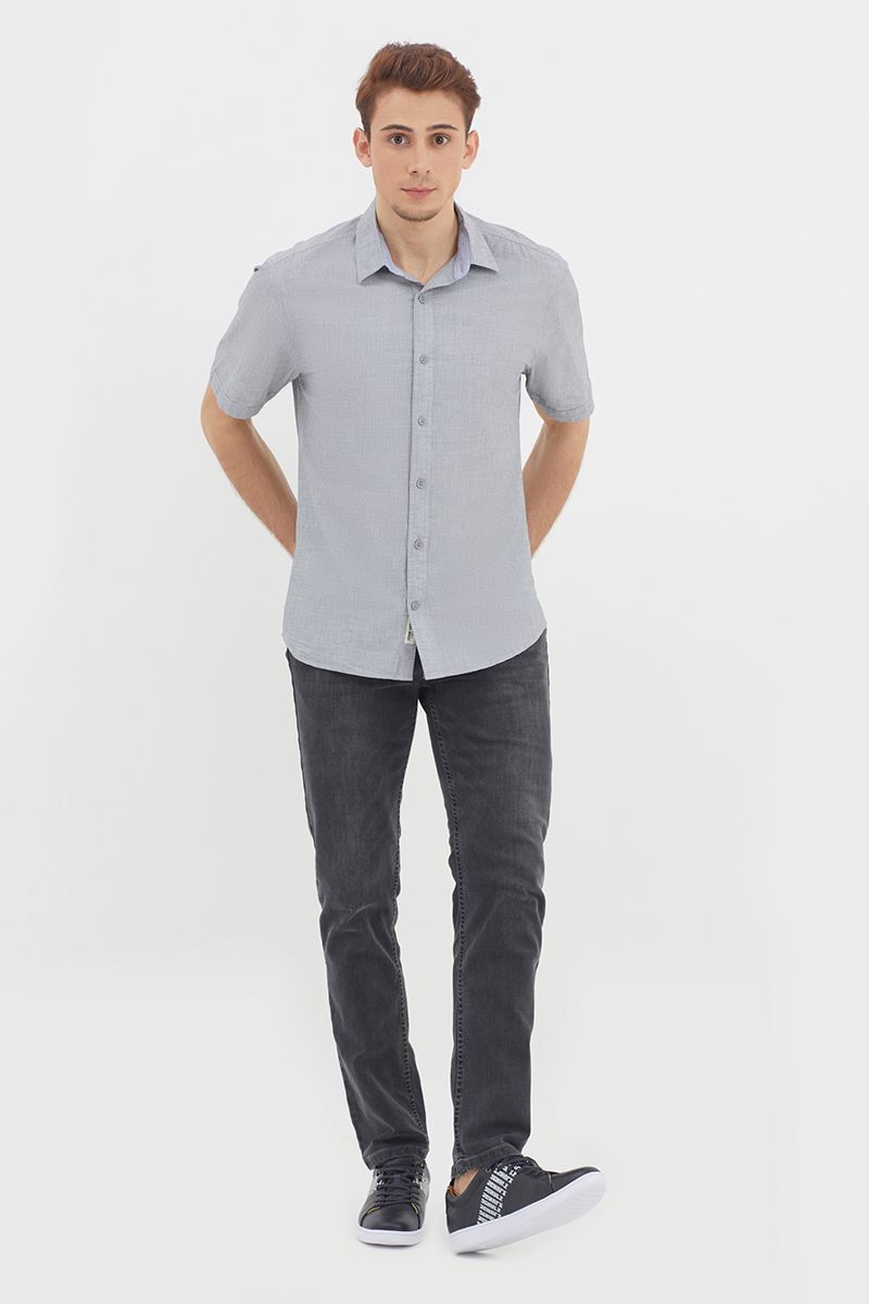 Áo sơ mi tay ngắn WS21SS57C-SC