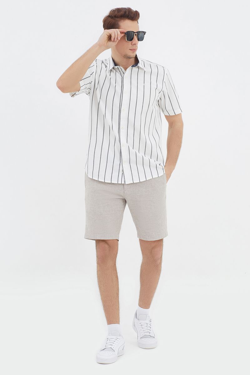 Áo sơ mi tay ngắn WS21SS57C-SC