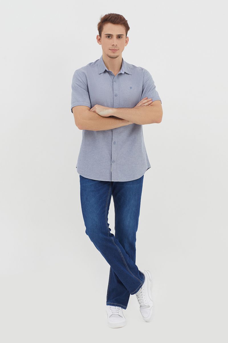 Áo sơ mi tay ngắn WS21SS57C-SC